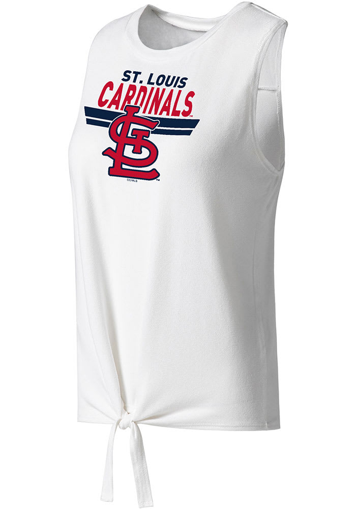 Nike MLB St. Louis Cardinals Baseball Slim Fit Ribbed Tank Top Red  Women's XS