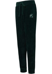 Michigan State Spartans Womens Linger Green Sweatpants