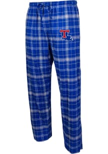 Louisiana Tech Bulldogs Mens Blue Primary Logo Sleep Pants