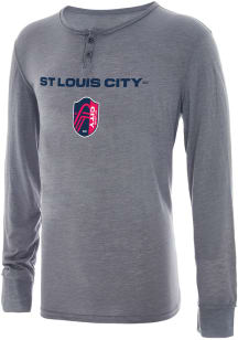 St Louis City SC Grey Takeaway Long Sleeve Fashion T Shirt