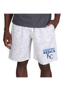 Concepts Sport Kansas City Royals Mens White Alley Fleece Shorts