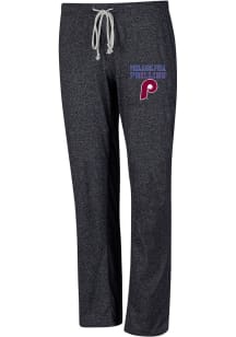 Philadelphia Phillies Womens Charcoal Quest Loungewear Sleep Pants