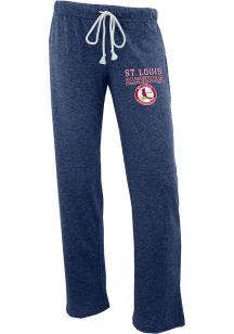 St Louis Cardinals Womens Navy Blue Quest Loungewear Sleep Pants