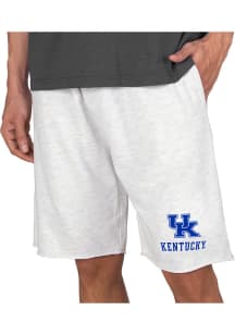 Concepts Sport Kentucky Wildcats Mens Oatmeal Mainstream Shorts