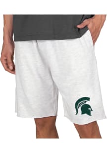 Concepts Sport Michigan State Spartans Mens Oatmeal Mainstream Shorts