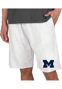 Concepts Sport Michigan Wolverines Mens Oatmeal Mainstream Shorts