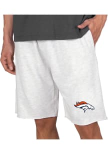 Concepts Sport Denver Broncos Mens Oatmeal Mainstream Shorts
