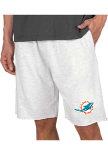 Concepts Sport Miami Dolphins Mens Oatmeal Mainstream Shorts