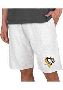 Concepts Sport Pittsburgh Penguins Mens Oatmeal Mainstream Shorts