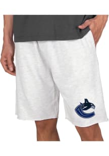Concepts Sport Vancouver Canucks Mens Oatmeal Mainstream Shorts