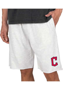 Concepts Sport Cleveland Guardians Mens Oatmeal Mainstream Shorts