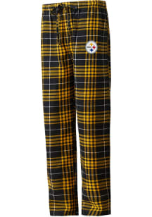 Pittsburgh Steelers Mens Black Concord Sleep Pants