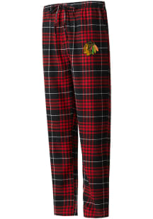Chicago Blackhawks Mens Black Concord Sleep Pants