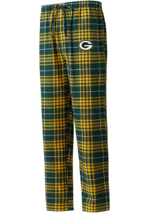 Green Bay Packers Mens Green Concord Sleep Pants