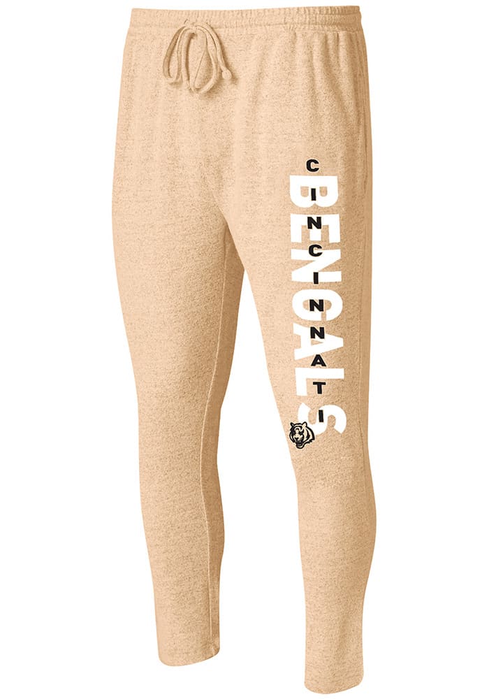 Cincinnati Bengals Mens Tan Cumulus Sweatpants