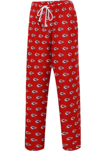 Kansas City Chiefs Womens Red Gauge Loungewear Sleep Pants