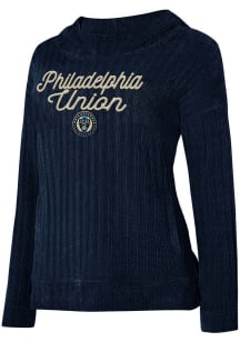 Philadelphia Union Womens Navy Blue Linger Hooded Sweatshirt