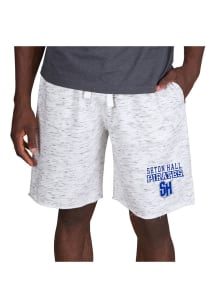 Concepts Sport Seton Hall Pirates Mens White Alley Fleece Shorts