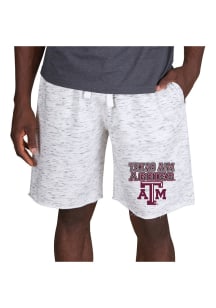 Concepts Sport Texas A&amp;M Aggies Mens White Alley Fleece Shorts
