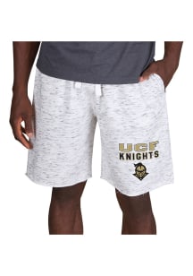 Concepts Sport UCF Knights Mens White Alley Fleece Shorts