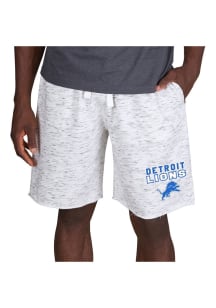 Concepts Sport Detroit Lions Mens White Alley Fleece Shorts