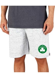 Concepts Sport Boston Celtics Mens White Throttle Knit Jam Shorts