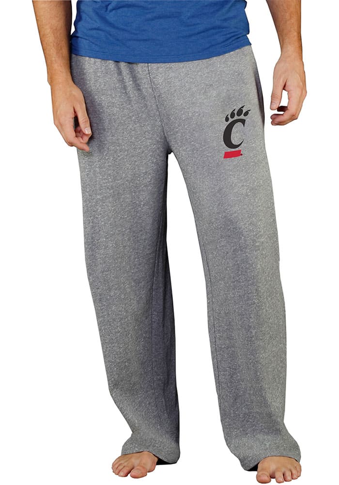 Concepts Sport Cincinnati Bearcats Mens Grey Mainstream Terry Sweatpants