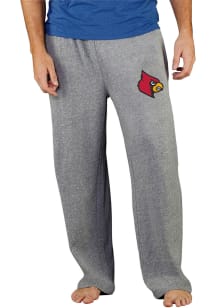 Concepts Sport Louisville Cardinals Mens Grey Mainstream Terry Sweatpants