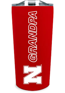 Nebraska Cornhuskers 18oz Grandpa Soft Touch Stainless Steel Tumbler - Red