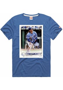 Bobby Witt Jr Kansas City Royals Blue Topps 2022 Short Sleeve Fashion Player T Shirt