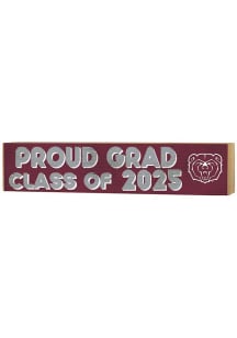 KH Sports Fan Missouri State Bears Class of 2025 graduation graphic Sign - Maroon