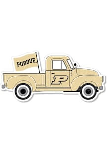 Purdue Boilermakers 2" Truck Dizzler Stickers - Black