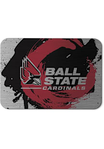 Ball State Cardinals Paint Splash Mousepad