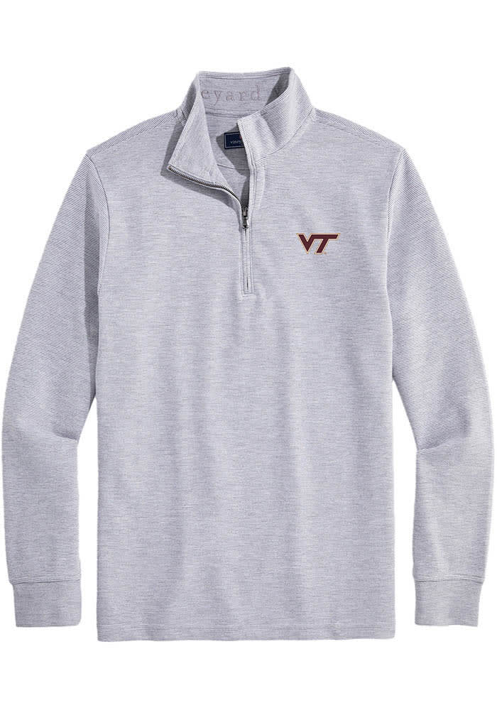 Vineyard Vines Virginia Tech Hokies Mens GRAPHITE Saltwater