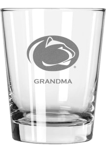 White Penn State Nittany Lions Grandma 15oz Rock Glass