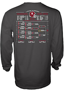 Blue 84 Indiana Hoosiers Charcoal 2025 College Football National Champions A Season To Remember Lo..