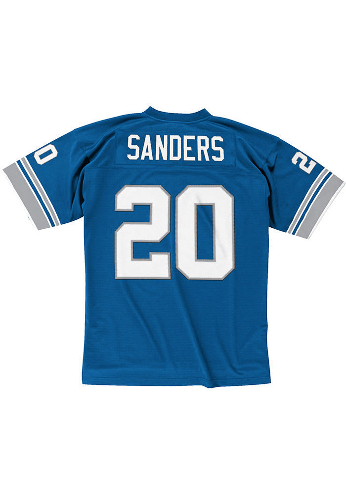Detroit Lions Barry Sanders Mitchell and Ness 1996 Throwback Jersey
