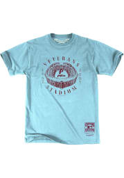 Mitchell and Ness Philadelphia Phillies Light Blue Veterans Stadium Short Sleeve Fashion T Shirt