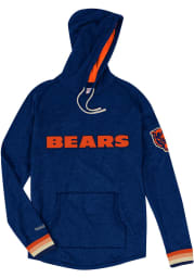 Mitchell and Ness Chicago Bears Mens Navy Blue Lightweight Fashion Hood