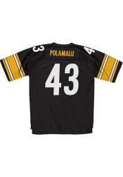 Pittsburgh Steelers Troy Polamalu Mitchell and Ness 2005 Replica Throwback Jersey