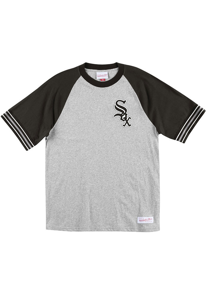 White Sox Comiskey Park T-Shirt from Homage. | Ash | Vintage Apparel from Homage.