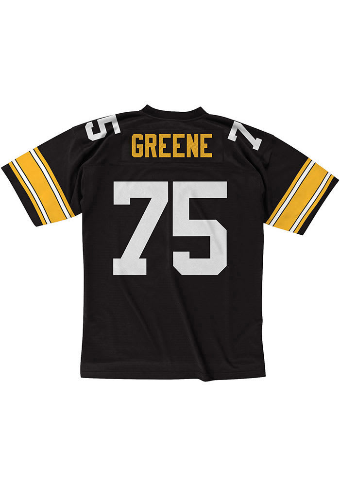 Pittsburgh Steelers Mean Joe Greene 1976 Black Jersey