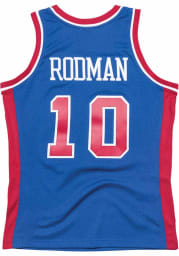 Dennis Rodman Detroit Pistons Mitchell and Ness 88-89 Swingman Swingman Jersey