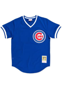 Ryne Sandberg Chicago Cubs Mitchell and Ness 1984 Authentic Batting Practice Cooperstown Jersey ..