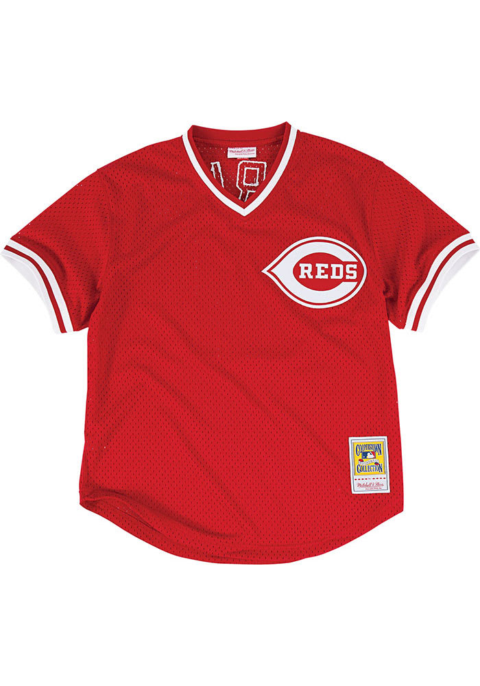 reds batting practice jersey