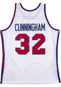 Billy Cunningham Philadelphia 76ers Mitchell and Ness 70-71 Home Swingman Jersey