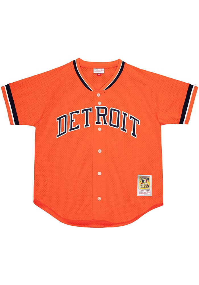 MITCHELL & NESS DETROIT 2024 TIGERS KIRK GIBSON BASEBALL JERSEY Vintage 1993 Sz Small