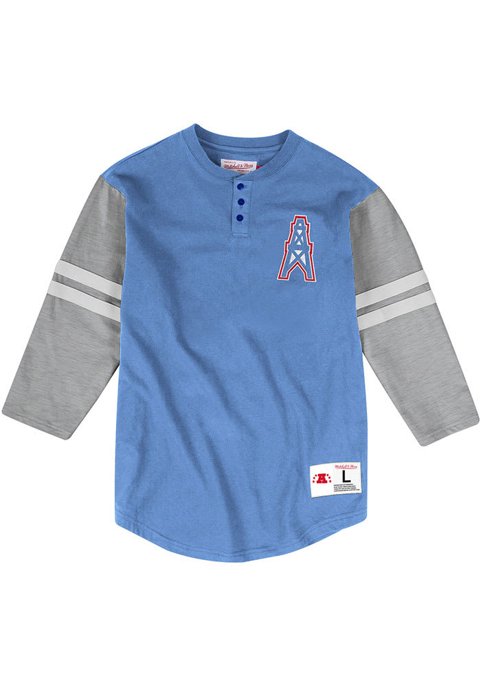 MITCHELL & NESS Houston Oilers Head Coach Striped Hoodie