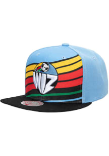 Mitchell and Ness Sporting Kansas City Blue KC Wizards Jersey Hook Mens Snapback Hat
