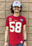 Derrick Thomas Kansas City Chiefs Red Name And Number Short Sleeve Player T Shirt